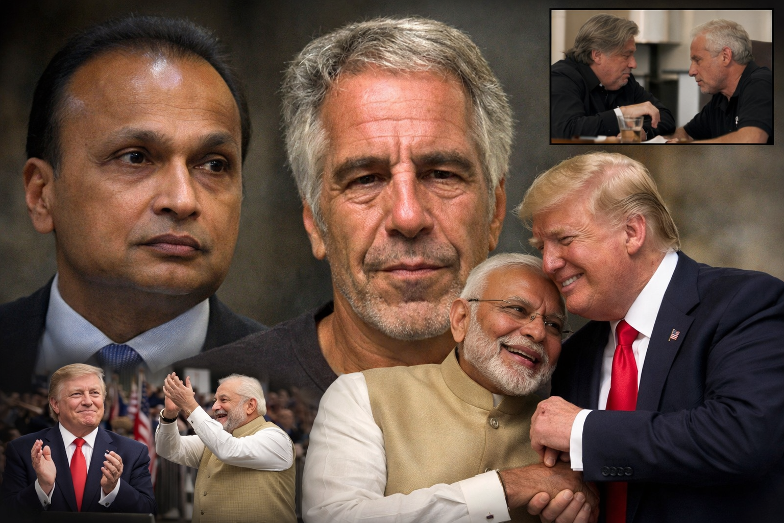 #Epstein files कांग्रेस का दावा- अनिल अंबानी ने ट्रम्प से मोदी की मुलाकात के लिए एपस्टीन से मदद मांगी थी !! 