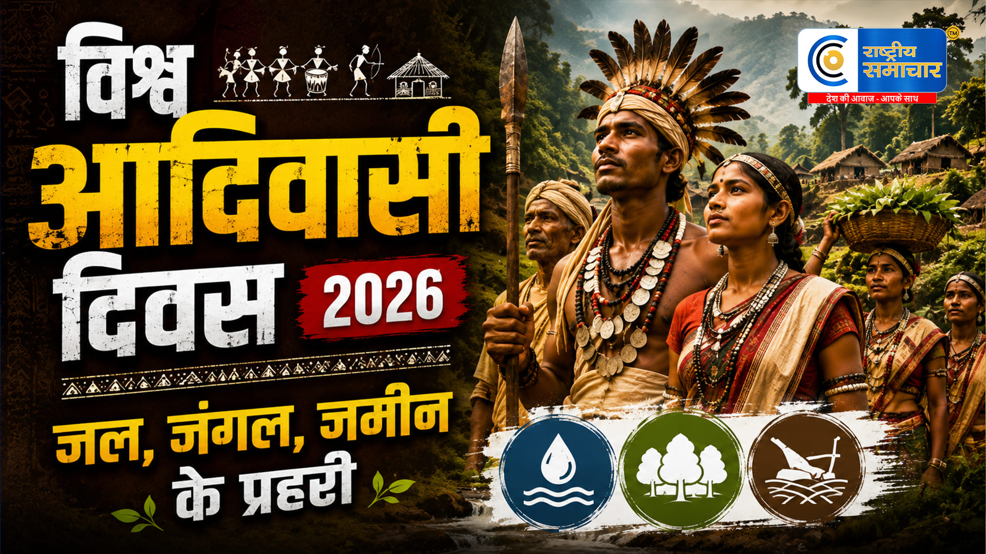 स्पेशल स्टोरी:विश्व आदिवासी दिवस 2026,जल, जंगल और जमीन की रक्षा से लेकर पर्यावरण संरक्षण तक, जानें आदिवासी समुदाय का योगदान