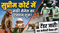 सुप्रीम कोर्ट ने बंदरों से जंग छेड़ी: 100 प्रशिक्षित कर्मियों के साथ कोर्ट परिसर के बंगले होंगे सुरक्षित बंदर भगाने वालों के लिए टेंडर जारी किया